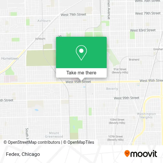 Fedex map