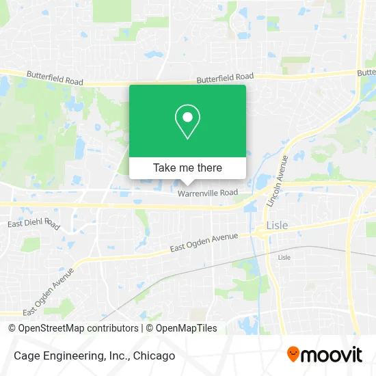 Cage Engineering, Inc. map