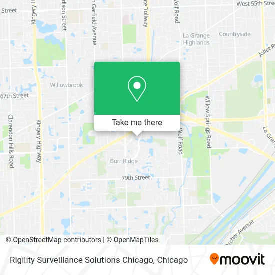 Rigility Surveillance Solutions Chicago map