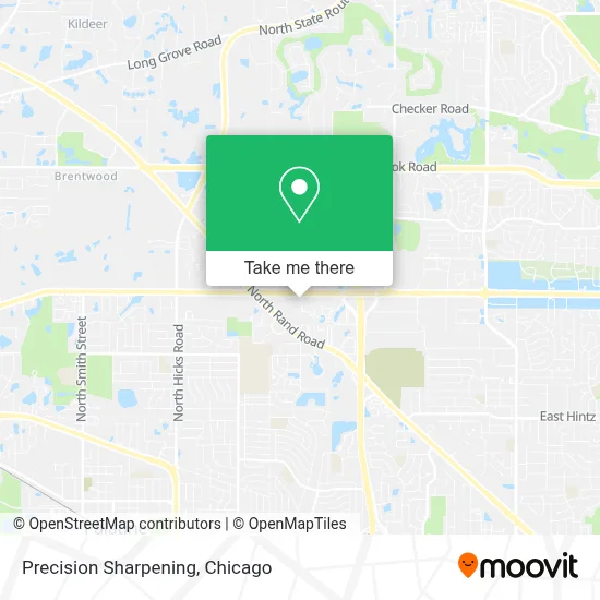 Precision Sharpening map