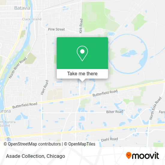 Asade Collection map