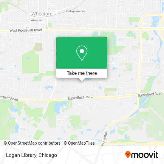 Logan Library map