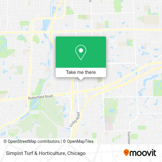 Simplot Turf & Horticulture map