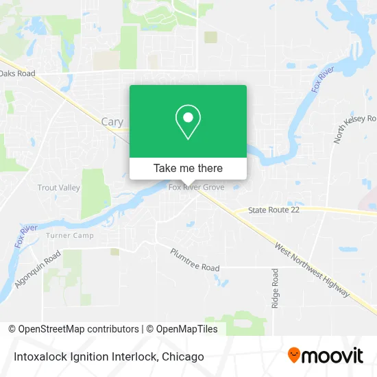 Intoxalock Ignition Interlock map