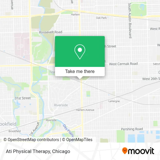 Ati Physical Therapy map