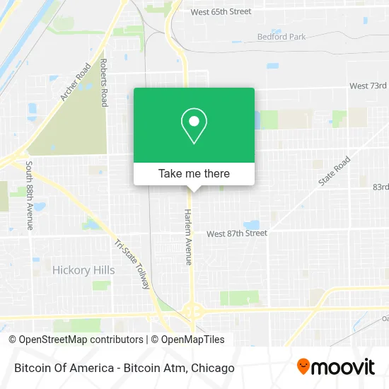 Bitcoin Of America - Bitcoin Atm map