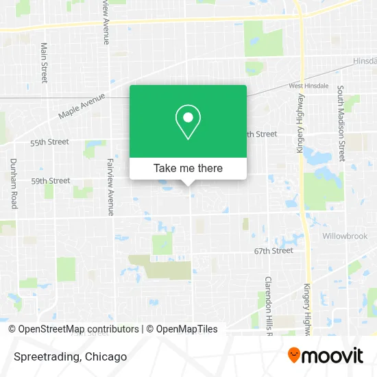 Spreetrading map