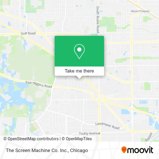 The Screen Machine Co. Inc. map