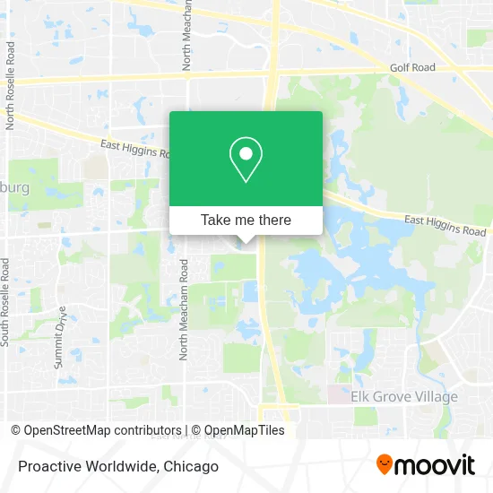 Proactive Worldwide map