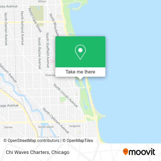 Chi Waves Charters map