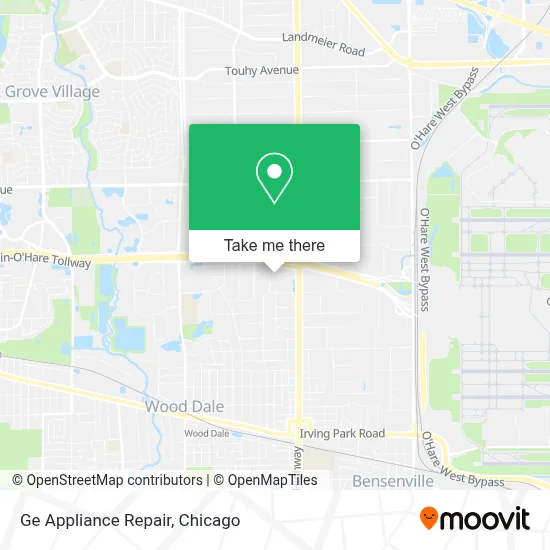 Ge Appliance Repair map