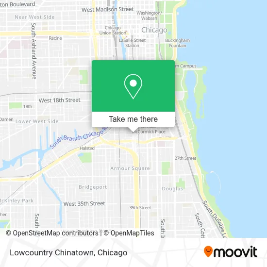 Lowcountry Chinatown map