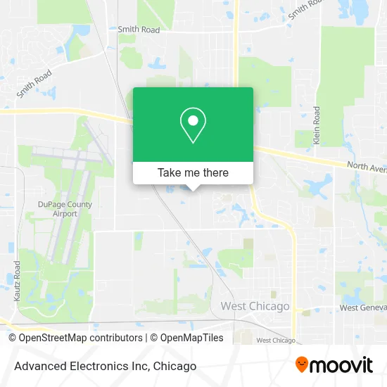 Advanced Electronics Inc map
