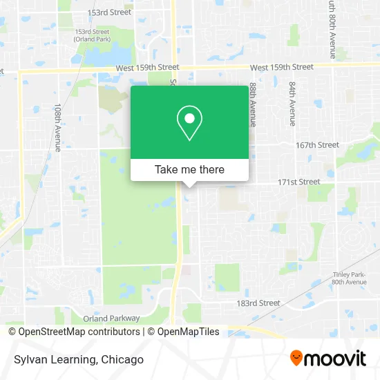 Sylvan Learning map