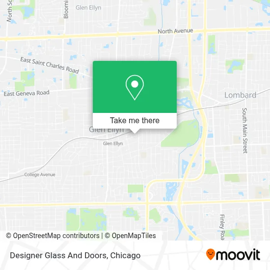 Designer Glass And Doors map