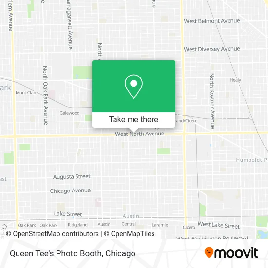 Queen Tee's Photo Booth map