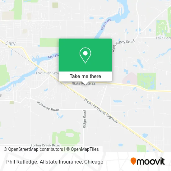 Phil Rutledge: Allstate Insurance map