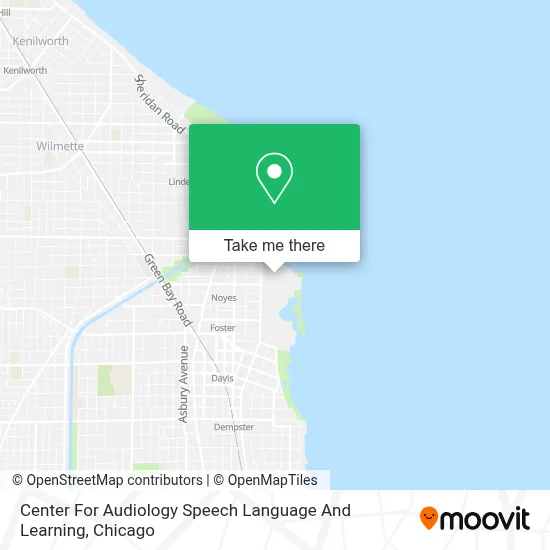 Center For Audiology Speech Language And Learning map