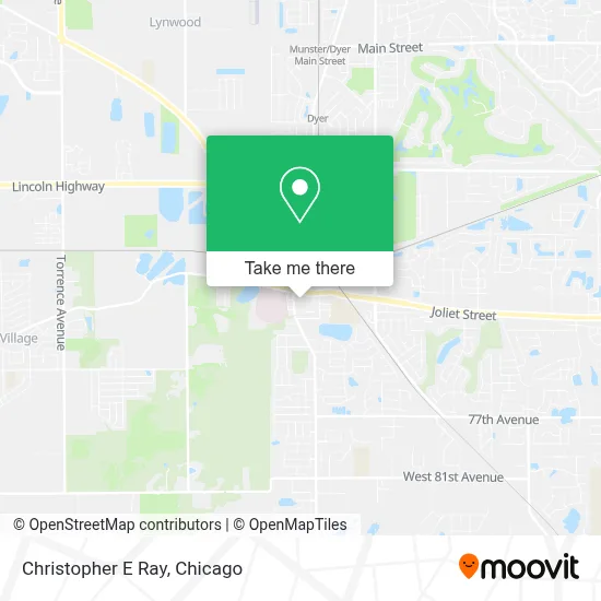 Christopher E Ray map