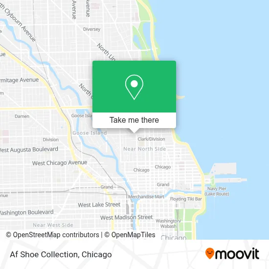 Af Shoe Collection map