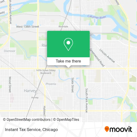 Instant Tax Service map