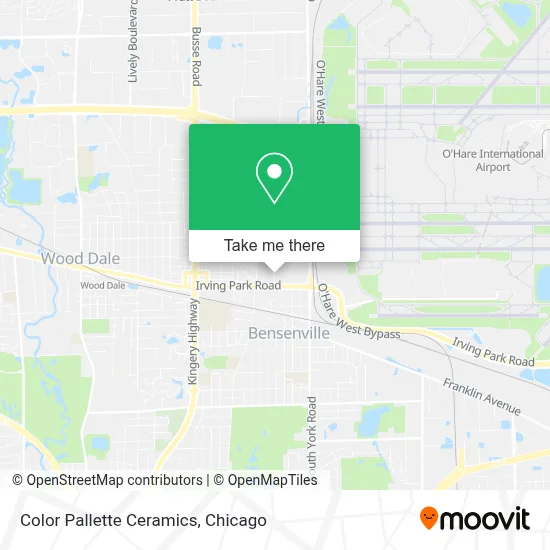 Color Pallette Ceramics map