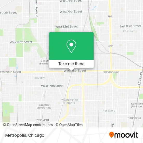 Metropolis map