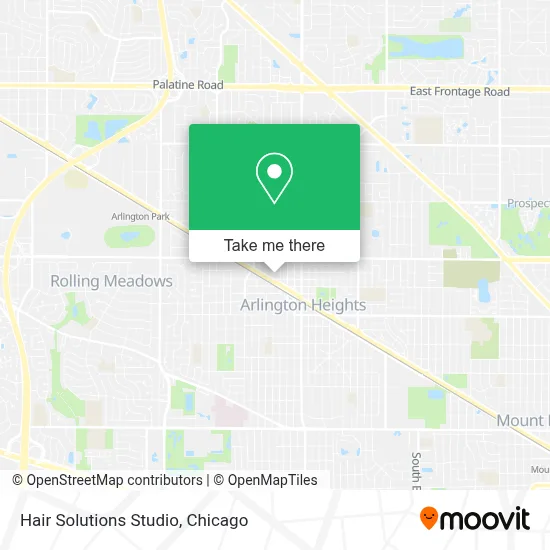Hair Solutions Studio map
