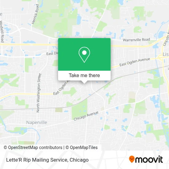 Lette'R Rip Mailing Service map