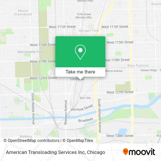 American Transloading Services Inc map