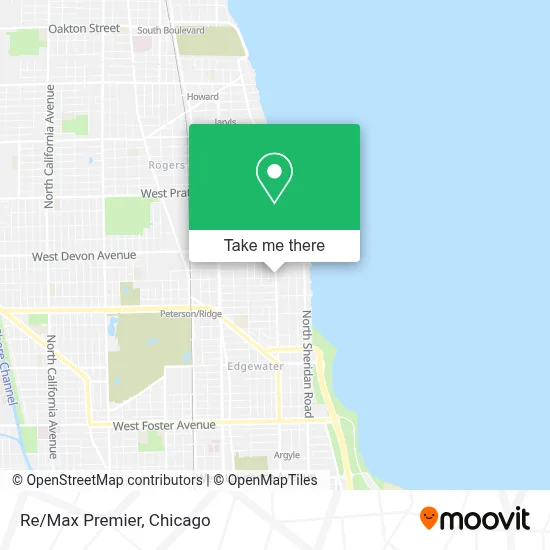Re/Max Premier map