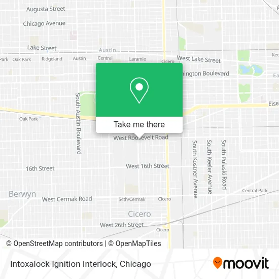 Intoxalock Ignition Interlock map