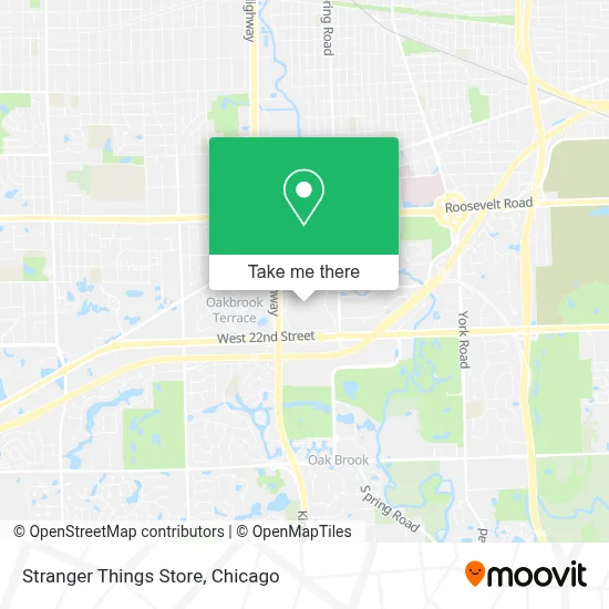 Stranger Things Store map