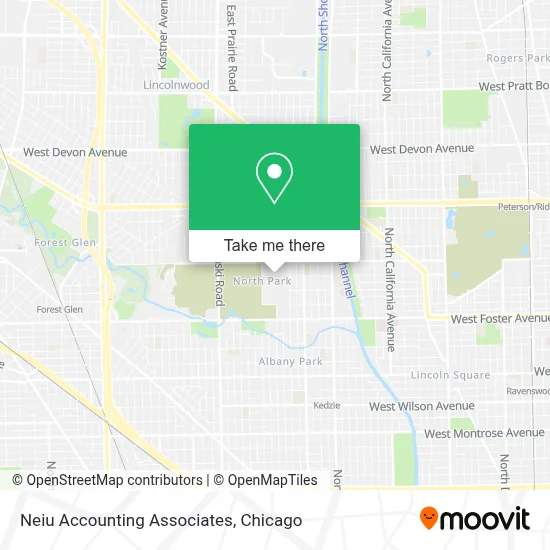 Neiu Accounting Associates map
