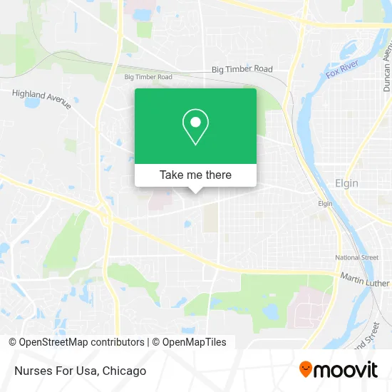 Nurses For Usa map