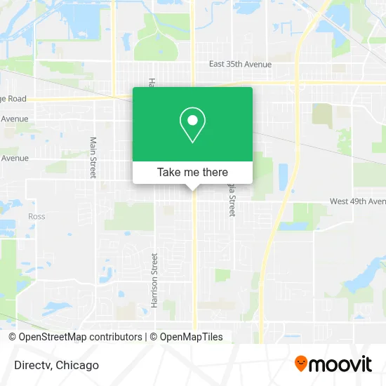 Directv map