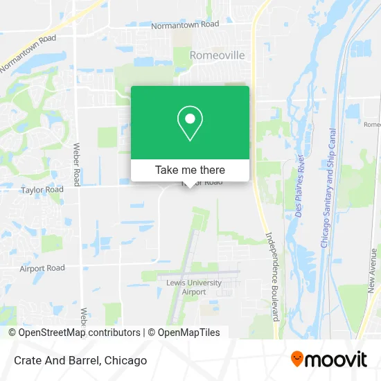 Crate And Barrel map