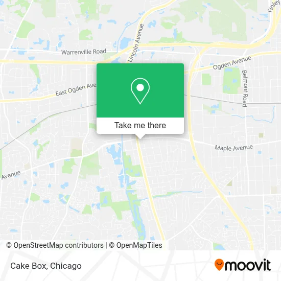 Cake Box map
