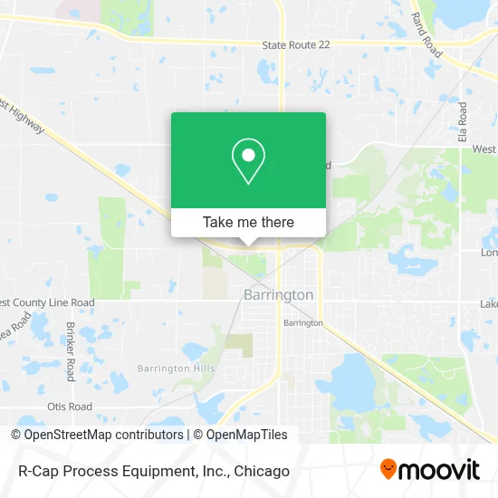 R-Cap Process Equipment, Inc. map