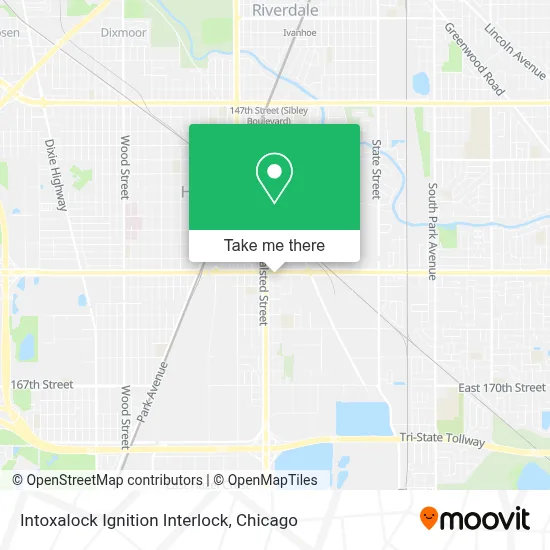 Intoxalock Ignition Interlock map