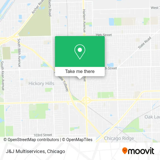 J&J Multiservices map