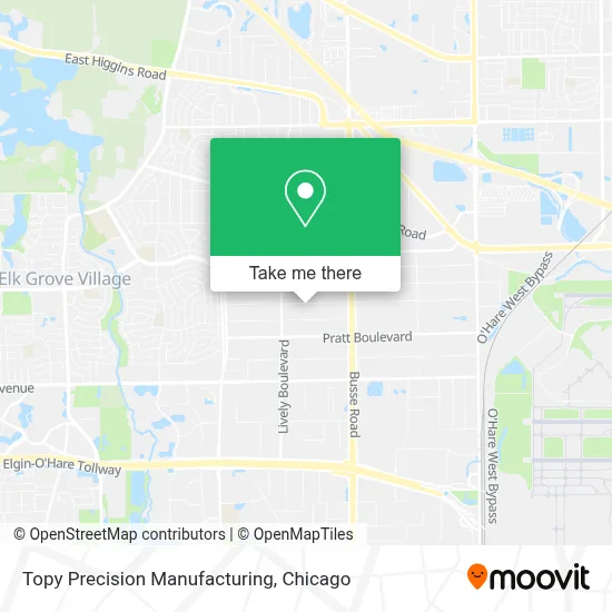 Topy Precision Manufacturing map