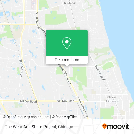 The Wear And Share Project map