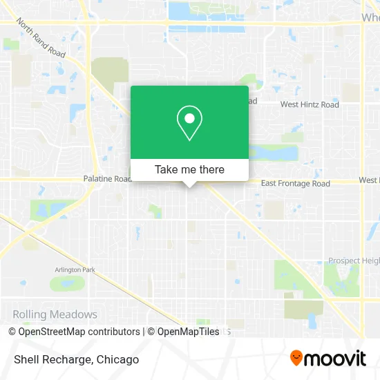 Shell Recharge map