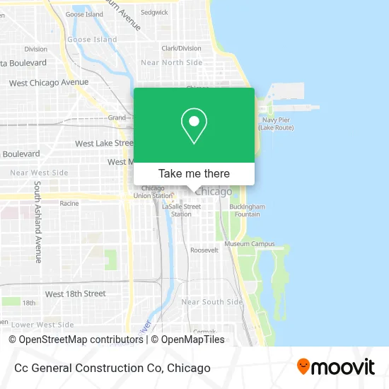 Cc General Construction Co map