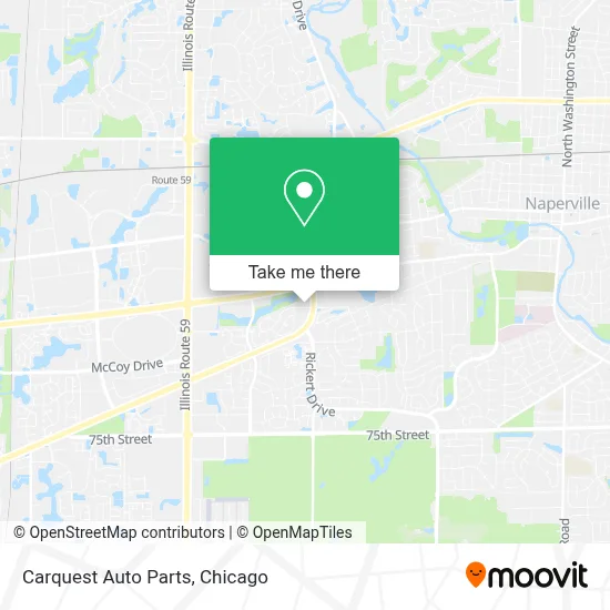 Carquest Auto Parts map