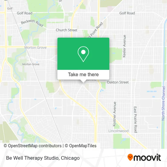 Be Well Therapy Studio map