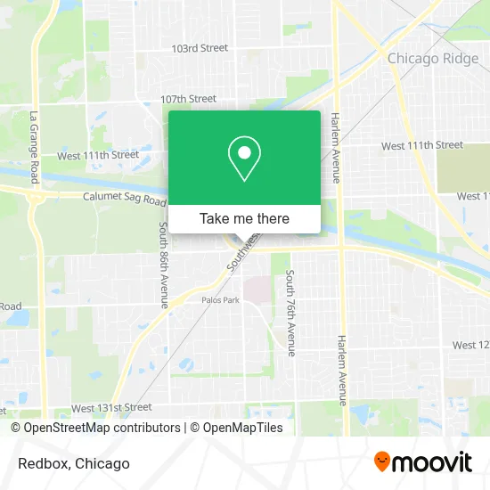 Redbox map