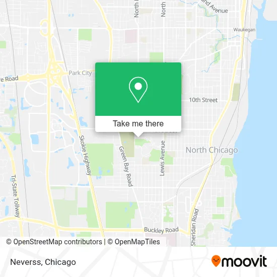 Neverss map
