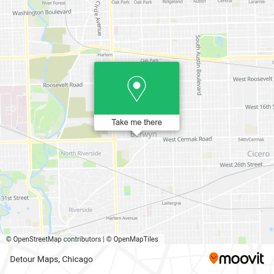 Detour Maps map